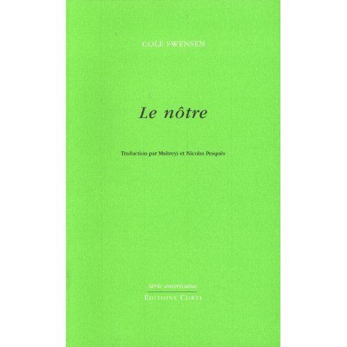 Emprunter Le nôtre livre