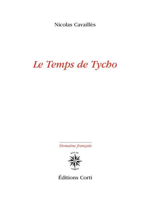 Emprunter Le Temps de Tycho livre