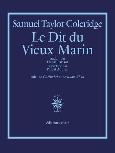 Emprunter Le dit du vieux marin. Suivi de Christabel et de Kubla-Khan livre