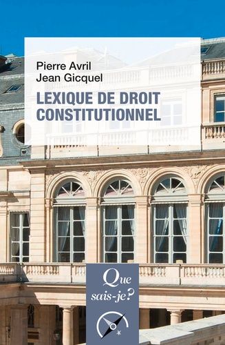 Emprunter Lexique de droit constitutionnel. 7e édition livre