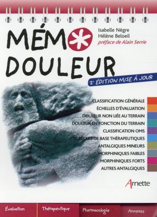 Emprunter Mémo douleur. 2e édition livre