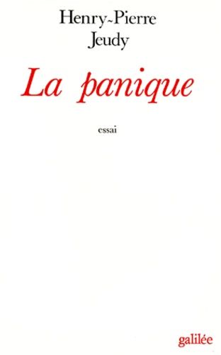 Emprunter La Panique livre