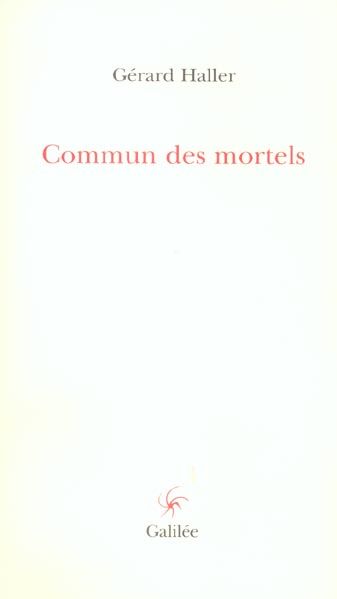 Emprunter Commun des mortels livre