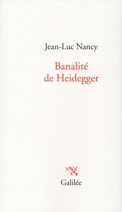 Emprunter Banalité de Heidegger livre