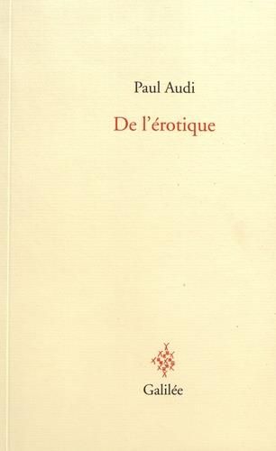 Emprunter De l'érotique livre