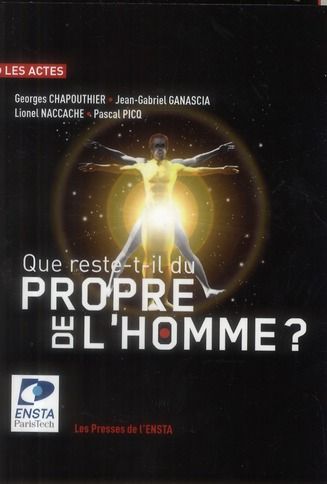 Emprunter Que reste-t-il du propre de l'homme ? livre