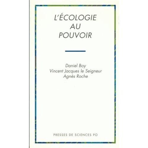 Emprunter L'écologie au pouvoir livre