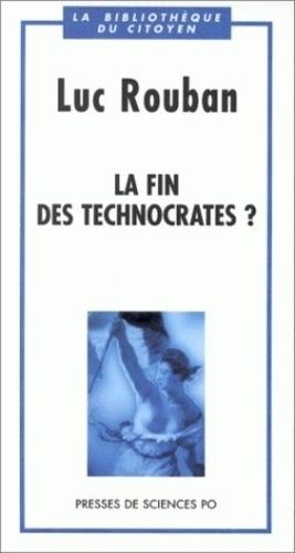 Emprunter La fin des technocrates ? livre