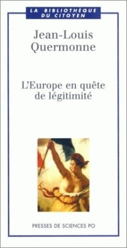 Emprunter L'Europe en quête de légitimité livre