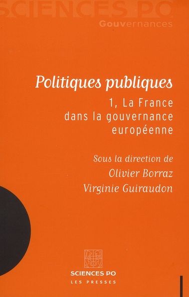 Emprunter Politiques publiques. Tome 1, La France dans la gouvernance européenne livre