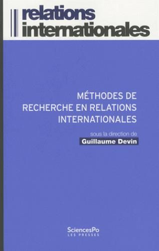 Emprunter Méthodes de recherche en relations internationales livre