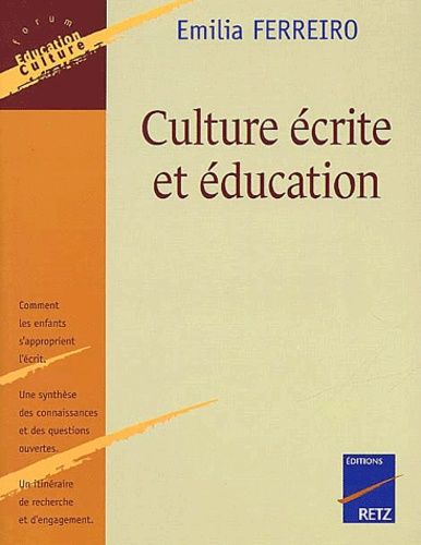 Emprunter Culture écrite et éducation livre