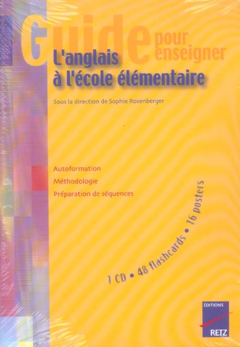 Emprunter Guide pour enseigner l'anglais à l'école élémentaire. Avec 1 CD audio livre