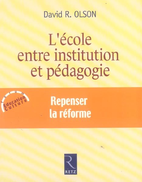 Emprunter L'école entre institution et pédagogie livre