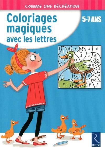 Emprunter Coloriages magiques avec les lettres. 5-7 ans livre