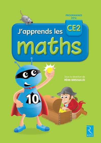 Emprunter J'apprends les maths CE2. Fichier élève + mémo, Edition 2016 livre