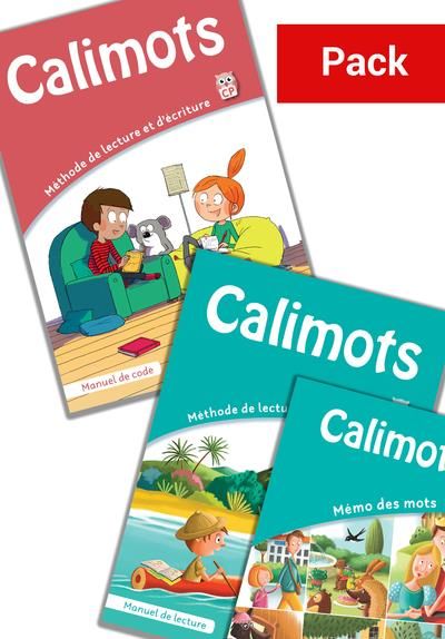 Emprunter Calimots CP. 3 volumes : Manuel de code %3B Manuel de lecture %3B Mémo des mots, Edition 2019 livre