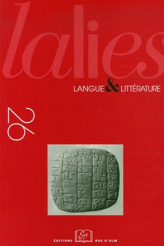 Emprunter Lalies N° 26/2006 livre