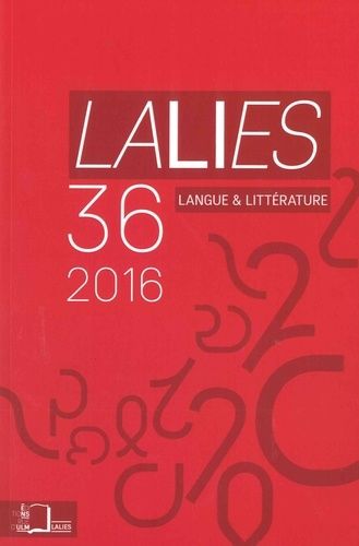 Emprunter Lalies N° 36/2016 : Evian-les-Bains, 24-28 août 2015 livre