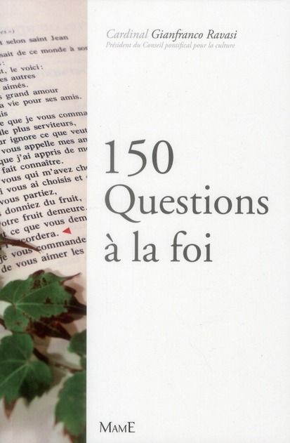 Emprunter 150 questions à la foi livre