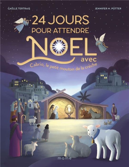 Emprunter 24 jours pour attendre Noël avec Cabrio le petit mouton de la crèche livre