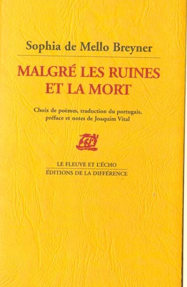 Emprunter Malgré les ruines et la mort livre