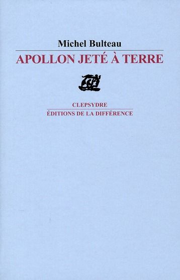 Emprunter Apollon jeté à terre livre