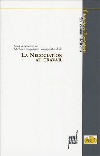 Emprunter La négociation au travail livre