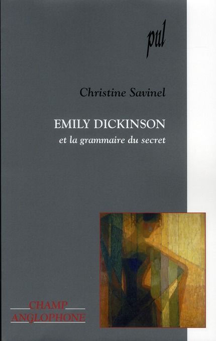 Emprunter Emily Dickinson et la grammaire du secret livre