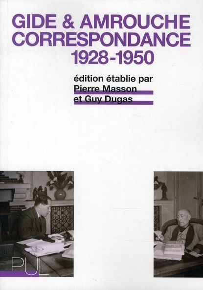 Emprunter André Gide, Jean Amrouche. Correspondance 1928-1950 livre