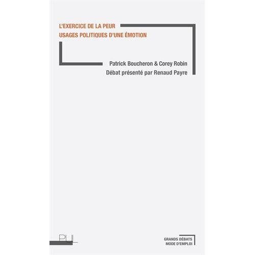 Emprunter Exercice de la peur. Usages politiques d'une émotion livre