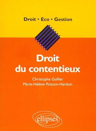 Emprunter Droit du contentieux livre