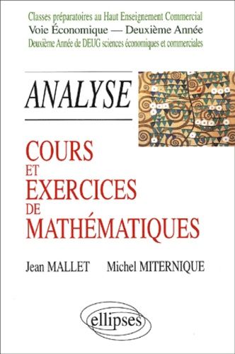 Emprunter Cours et exercices de mathématiques. Tome 5, Analyse livre