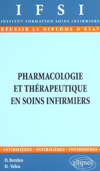 Emprunter Pharmacologie et thérapeutique en soins infirmiers livre