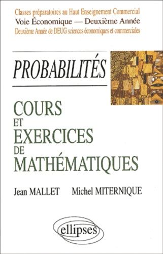 Emprunter Cours et exercices de mathématiques. Tome 6, Probabilités livre