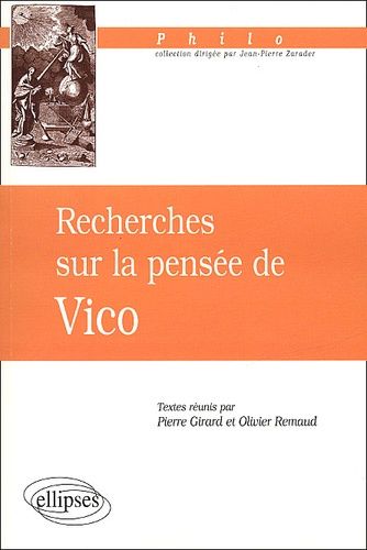 Emprunter Recherches sur la pensée de Vico livre