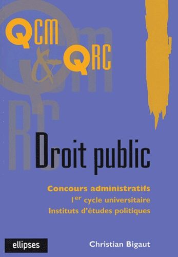 Emprunter Droit public livre