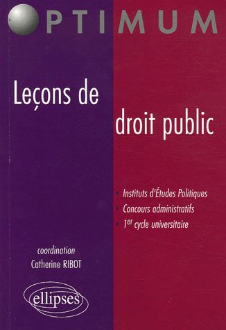 Emprunter Leçons de droit public livre