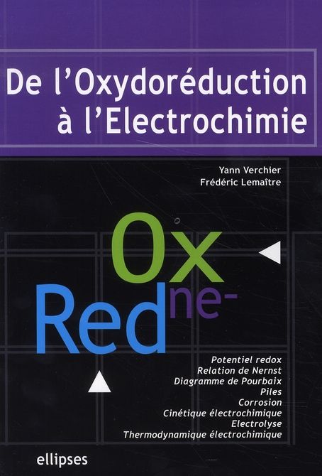 Emprunter De l'oxydoréduction à l'électrochimie livre