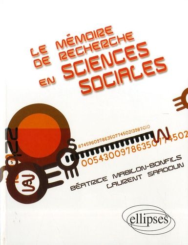 Emprunter Le mémoire de recherche en sciences sociales livre