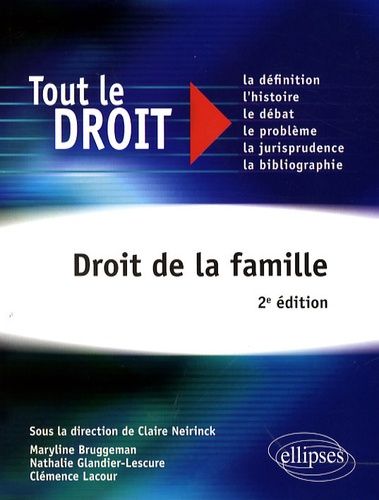 Emprunter Droit de la famille. 2e édition livre