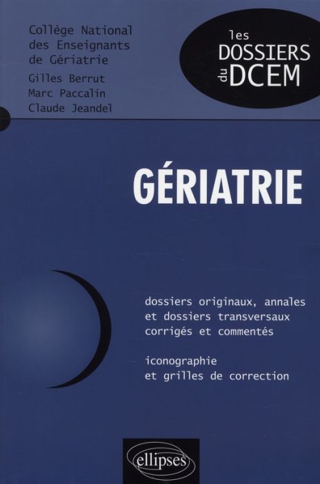 Emprunter Gériatrie livre