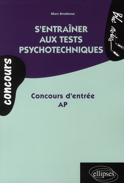 Emprunter S'entraîner aux tests psychotechniques. Concours d'entrée AP livre