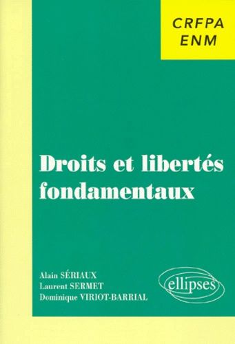 Emprunter Droits et libertés fondamentaux livre