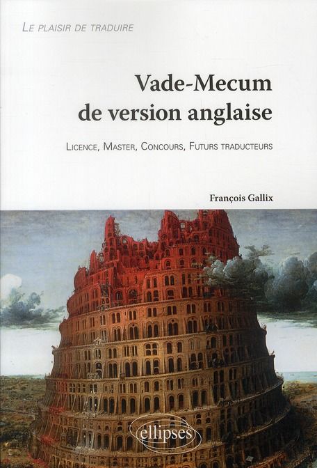 Emprunter Vade-Mecum de version anglaise. Le plaisir de traduire livre