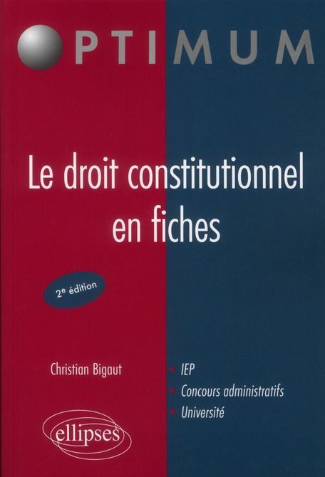 Emprunter Le droit constitutionnel en fiches. 2e édition livre