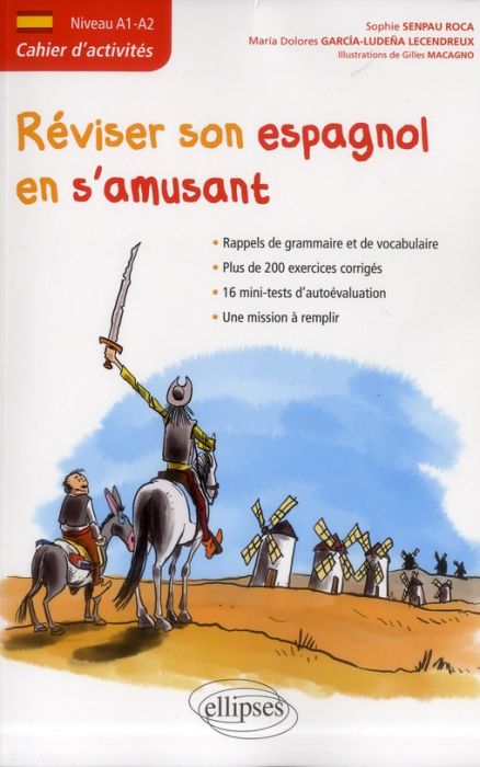 Emprunter Réviser son espagnol en s'amusant. Cahier d'activités Niveau A1-A2 livre