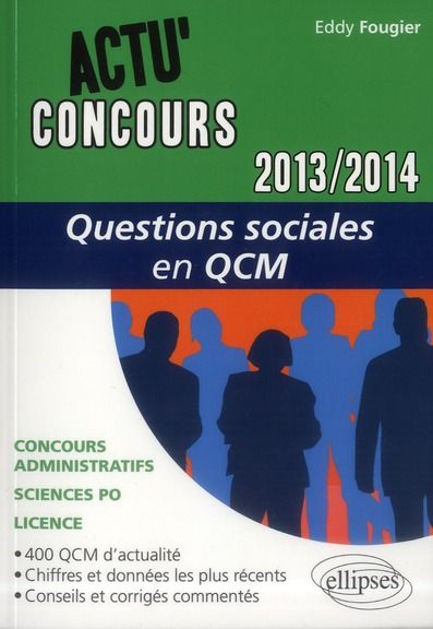 Emprunter Questions sociales en QCM. Edition 2013-2014 livre