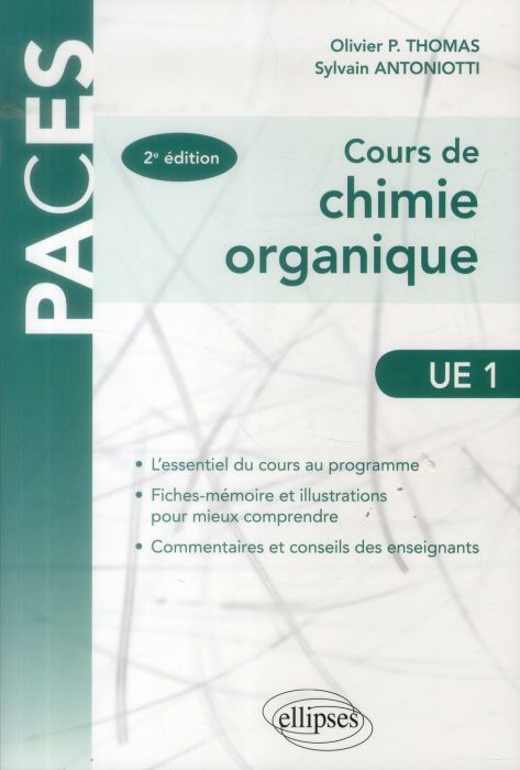 Emprunter Cours de chimie organique UE1 . 2e édition livre