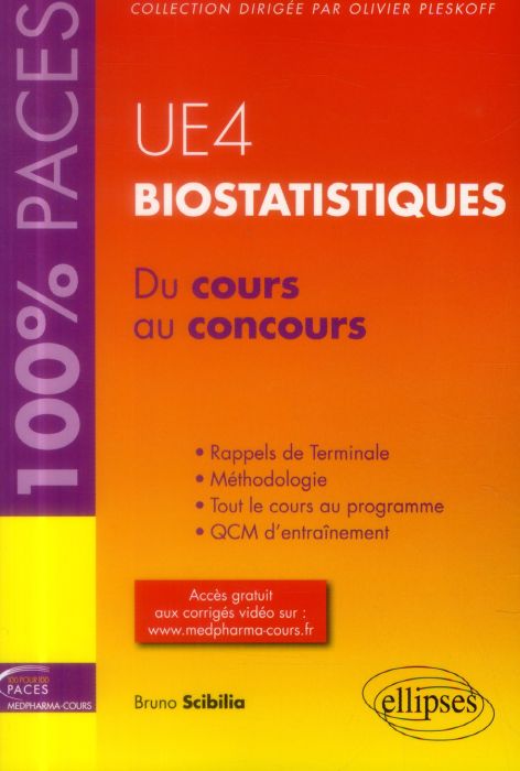 Emprunter Biostatistiques UE4. Du cours au concours livre